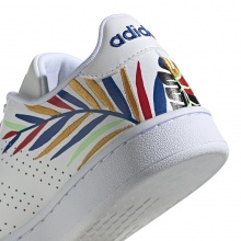 adidas Sneaker Advantage FARM Rio Grafik weiss Damen